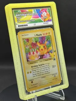 🎂⚡ Pokemon TCG – Birthday Pikachu #24 – Celebrations – Black Star Promo – ACE 9 - Image 5