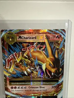 Pokemon M Charizard EX 13/108 Evolutions Ultra Rare Full Art Holo 220 HP - Image 2