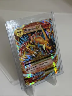 Pokemon M Charizard EX 13/108 Evolutions Ultra Rare Full Art Holo 220 HP - Image 3
