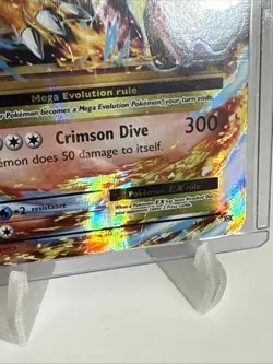 Pokemon M Charizard EX 13/108 Evolutions Ultra Rare Full Art Holo 220 HP - Image 4