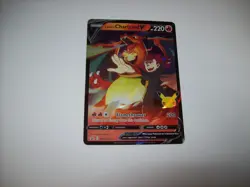 Pokemon Lance's Charizard V Celebrations SWSH133 Black Star Promo LP Free Ship - Image 2