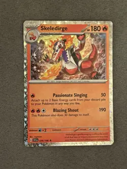 Pokemon TCG Skeledirge 038/198 Starlight Holo Scarlet & Violet NM/M - Image 3
