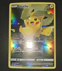 Pokemon Pikachu GG30/GG70 Crown Zenith Galarian Gallery Ultra Rare NM - Image 1