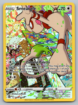Smeargle Pokemon Silver Tempest Trainer Gallery TG10/TG30 Character Rare NM - Image 1