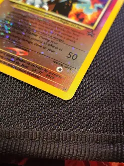 Entei 34 Pokemon TCG Black Star Promo Damaged - Image 3