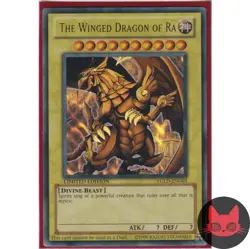 Yugioh The Winged Dragon of Ra YGLD-ENG03 Ultra Rare NM - Image 1