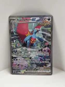 Pokemon TCG Roaring Moon EX 251/182 Paradox Rift SIR - Image 1