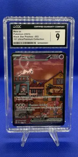 Pokemon Mew EX TCG SVP053, Ultra Premium Holo, Black Star Promo - Image 1