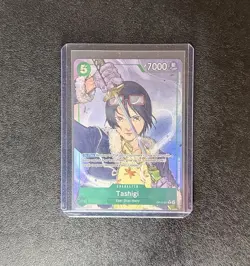 One Piece Tashigi Alt Art English Card Game Legacy of the Master OP12-031 R - Image 1