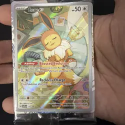 Pokemon Eevee TCG 173 Holo Promo Prismatic Evolutions SEALED - Image 2