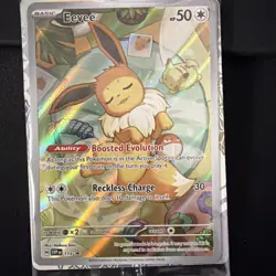Pokemon Eevee TCG 173 Holo Promo Prismatic Evolutions SEALED - Image 3