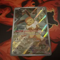 Pokemon Eevee TCG 173 Holo Promo Prismatic Evolutions NM/Mint Condition - Image 2