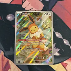 Pokemon TCG Eevee 173 Holo Promo Prismatic Evolutions - Image 1