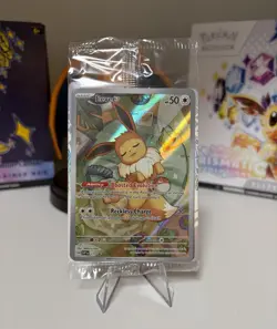 Pokemon TCG Eevee 173 SV Scarlet & Violet Promo Holo Card Sealed - Image 1