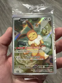 Pokemon Eevee TCG 173 Holo Promo Prismatic Evolutions Sealed, Near Mint - Image 1