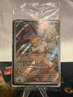 Pokemon TCG Eevee 173 Scarlet & Violet Promo Holo SEALED IN PACKAGING - Image 1