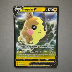 Morpeko V 079/202 Ultra Rare - Sword and Shield Base - Pokemon TCG Card - Image 1