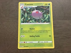 Cascoon SWSH11 Lost Origin 009/196 Sword And Shield Pokemon TCG Trading Card - Image 1
