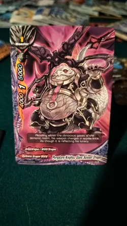 future card buddyfight, Purgatory Knights Giant Scissor Dragon, Dark Pulse TD06/ - Image 1
