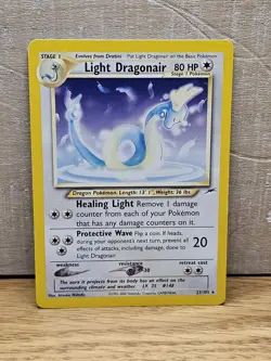 Light Dragonair 22/105 Neo Destiny Non-Holo Rare Pokemon Card TCG - Image 1