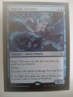 High Fae Trickster NM Foundations Rare Magic The Gathering Card - Image 1