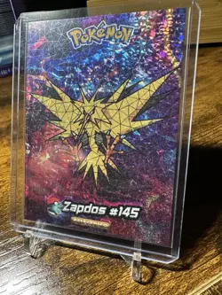 2024 Pokemon Crystal Card Collection #145 Zapdos Holo Box Hit - Image 2
