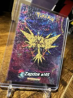 2024 Pokemon Crystal Card Collection #145 Zapdos Holo Box Hit - Image 3