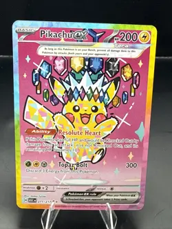 Pokemon TCG Pikachu ex 277/217 Ascended Heroes Special Illustration Rare - Image 2