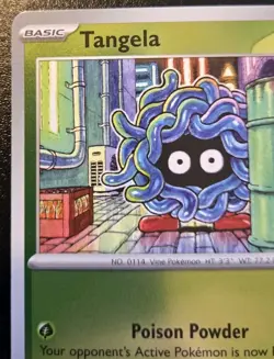 Tangela 006/132 Reverse Holo Common Mega Evolution Pokemon TCG - Image 2