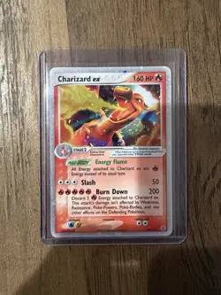 Charizard ex 105/112 Ultra Rare EX FireRed & LeafGreen Holo Pokemon - Image 1