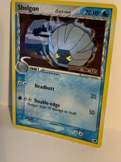 Pokemon TCG-Shelgon-Dragon Frontiers-38/101-70HP-Reverse Holo-Uncommon - Image 2