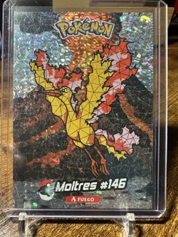 2024 Pokemon Crystal Card Collection #146 Moltres Holo Box Hit - Image 1