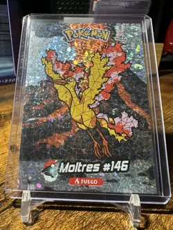 2024 Pokemon Crystal Card Collection #146 Moltres Holo Box Hit - Image 4