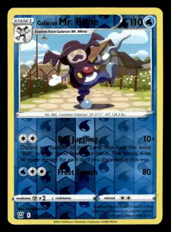 Pokemon Galarian Mr. Rime #035/163 tcg Near Mint or Better - Image 1