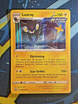 Pokemon - Luxray - 048/163 - Holo Rare - Battle Styles - NM/M - New - Image 1