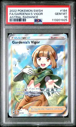 2022 Pokemon Gardenia's Vigor (Full Art) - Astral Radiance - 184/189 - PSA 10 - Image 2