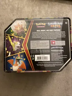 ✅🔥Pokemon TCG Shining Fates factory Sealed Boltund V Tin 820650829505 - Image 3