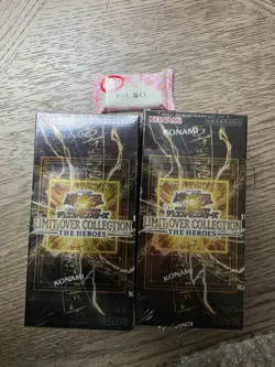 Yu-Gi-Oh! OCG LIMIT OVER COLLECTION THE HEROES Box Japanese JP New Sealed KONAMI - Image 1