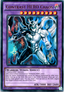 Contrast HERO Chaos - SDHS-EN041 - Ultra Rare Yugioh - Image 1