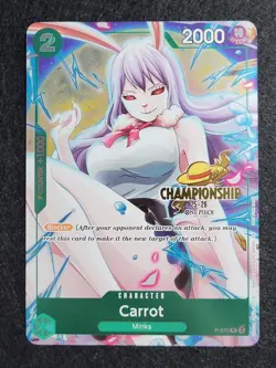 Carrot P-070 One Piece Card Game TCG 25-26 Championship Event Pack Promo - Image 1