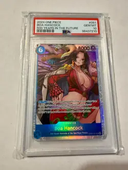 2024 Boa Hancock OP07-051 One Piece CCG PSA 10 - Image 1