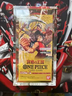 One Piece TCG Kingdoms of Intrigue Booster Box JPN OP04 OPTCG Japanese - Image 1