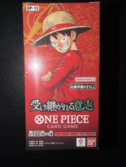 One Piece TCG OP-13 Carrying On His Will Japanese Sealed Box *US SELLER* - Image 1