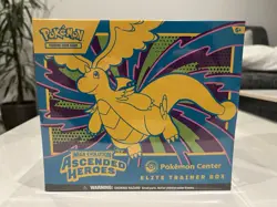 Pokemon TCG Pokemon Center Ascended Heroes Elite Trainer Box ETB New Sealed - Image 1