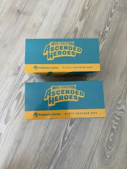 Pokemon TCG Ascended Heroes Elite Trainer Box Pokemon Center 2x New Sealed ETB - Image 5