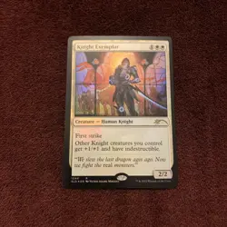 Knight Exemplar Secret Lair Drop Foil 1044 NM+ Unplayed MTG Magic Card - Image 1