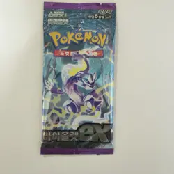 Pokemon Card Violet ex sv1V Factory SEALED Korean Booster Pack Scarlet & Violet - Image 1