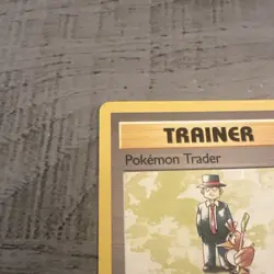 Pokemon Trader 77/102 Rare Base Set Pokemon Card LP+. SHARP CARD. SEE PICS LP+ - Image 3