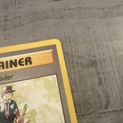 Pokemon Trader 77/102 Rare Base Set Pokemon Card LP+. SHARP CARD. SEE PICS LP+ - Image 4