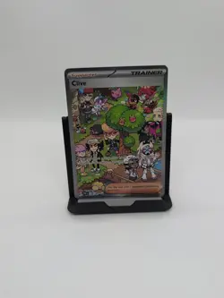 Clive Rare Holo Pokemon TCG Paldean Fates Special Illustration Card 236/091 Mint - Image 1